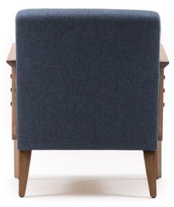 Atelier Del Sofa, Fotoliu Yunus albastru 69/83/80 cm