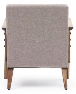Atelier Del Sofa, Fotoliu Yunus crem 69/83/80 cm
