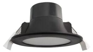 Corp de iluminat LED încastrat pentru baie LED/7W/230V 4000K negru IP44