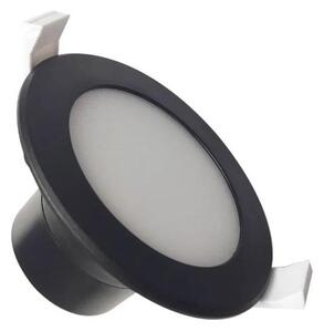 Corp de iluminat LED încastrat pentru baie LED/7W/230V 4000K negru IP44