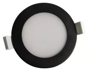 Corp de iluminat LED încastrat pentru baie LED/7W/230V 4000K negru IP44