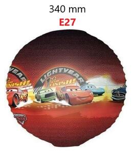 Abajur pentru copii Decofun 82763 CARS E27 d. 34 cm