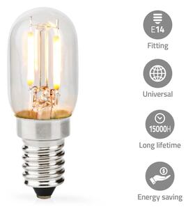 Bec LED pentru hotă T25 E14/2W/230V 2700K Nedis LBCHE14T25