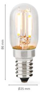 Bec LED pentru hotă T25 E14/2W/230V 2700K Nedis LBCHE14T25