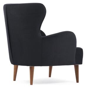 Atelier Del Sofa, Fotoliu Ada antracit 73/80/87 cm