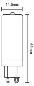 Bec LED G9/4W/230V 4000K