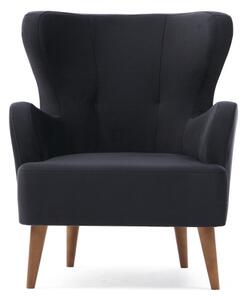 Atelier Del Sofa, Fotoliu Ada antracit 73/80/87 cm