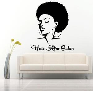 Sticker perete Afro Salon 3