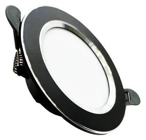 Corp de iluminat LED încastrat LED/7,5W/230V 4000K negru/argintiu