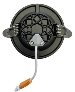 Corp de iluminat LED încastrat LED/7,5W/230V 4000K negru