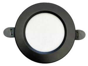 Corp de iluminat LED încastrat LED/7,5W/230V 4000K negru