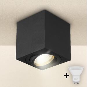 Spot MIA 1xGU10/30W/230V 84x80 mm negru Brilagi