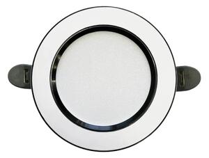 Corp de iluminat LED încastrat LED/7,5W/230V 4000K alb/negru