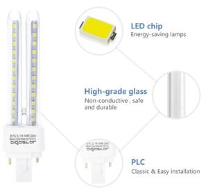 Bec LED G24D-3/11W/230V 6500K Aigostar