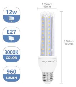 Bec LED E27/12W/230V 3000K Aigostar