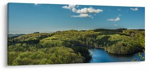 Tablou - Lac montan (120x50 cm)