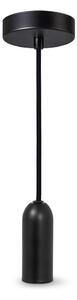 Lustră pe cablu PENDULUM ROUND 1xE27/15W/230V negru Ledvance