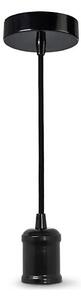 Lustră pe cablu PENDULUM ROBBIN 1xE27/15W/230V negru Ledvance