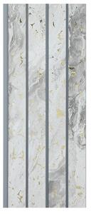 Riflaj decorativ modern, mix de culori, 160 mm