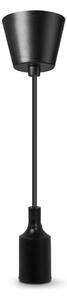 Lustră pe cablu PENDULUM BELL 1xE27/15W/230V negru Ledvance