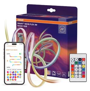 Osram - Bandă LED RGB reglabilă pentru exterior SMART+ MAGIC 3 m LED/15W/230V Wi-Fi + telecomandă