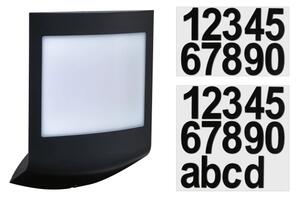 Paulmann 94513 - RGBW LED/8,2W IP44, placă iluminată reglabilă pentru număr de casă PADEA 230V