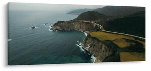 Tablou - Stânci în ocean (120x50 cm)