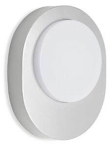 Aplică LED de exterior Telefunken 312004TF LED/8W/230V IP44 argintiu