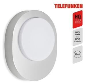 Aplică LED de exterior Telefunken 312004TF LED/8W/230V IP44 argintiu