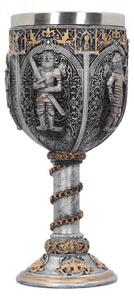 Pocal Cavaler medieval 17cm