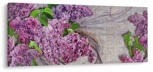 Tablou - Flori de liliac (120x50 cm)