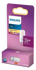 Bec LED Philips G4/2,7W/12V 2700K