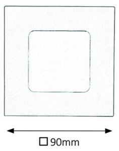 Rabalux 5590 - Lampă încastrată baie LED LOIS LED/3W/230V IP44 3000K