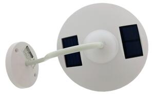 Aplică LED solară LED/0,5W/1,2V IP44 alb