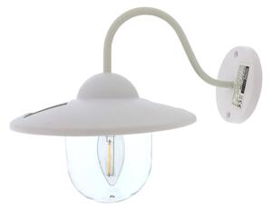 Aplică LED solară LED/0,5W/1,2V IP44 alb