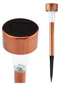 Lampă LED solară LED/2V 40 mAh IP44 cupru