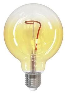 Bec LED FILAMENT SHAPE G95 E27/4W/230V 1800K galben