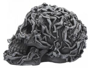 Statueta craniu Hell's Desire 18cm