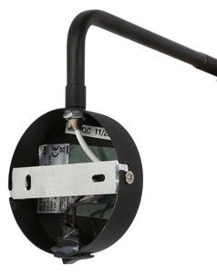 Lampă de perete TINA 1xGU10/15W/230V neagră/aurie