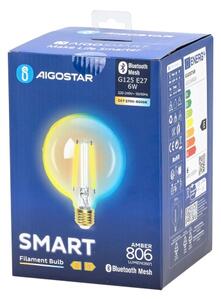 Bec LED Aigostar FILAMENT G125 E27/6W/230V 2700-6500K