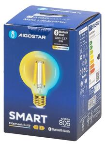 Bec LED Aigostar FILAMENT G80 E27/6W/230V 2700-6500K