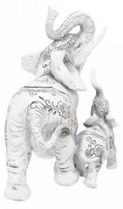 Statueta elefanti henna Happiness 17 cm