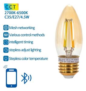 Bec LED Aigostar FILAMENT C35 E27/4,5W/230V 2700-6500K