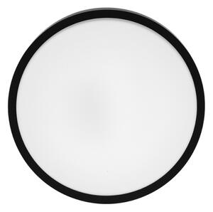 Plafonieră LED pentru baie Ecolite W3090-12W/CR LED/12W/230V IP44 negru
