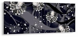 Tablou - Diamante în spațiu (120x50 cm)