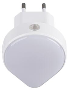 Corp de iluminat LED de orientare cu senzor pentru priză Kanlux 37396 ULOV LED/0,5W/230V