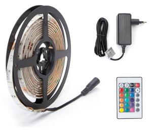 Bandă LED RGB dimabilă Aigostar 3m LED/24W/12/230V IP65 + telecomandă