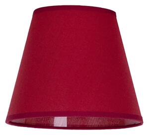 Duolla - Abajur pentru lampă de birou SOFIA XS E14 pr. 18,5 cm roșu