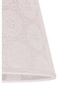 Duolla - Abajur pentru lampă de birou SOFIA XS E14 pr. 18,5 cm alb