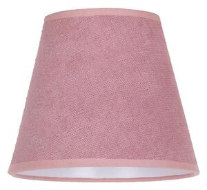 Duolla - Abajur pentru lampă de birou SOFIA XS E14 pr. 18,5 cm roz